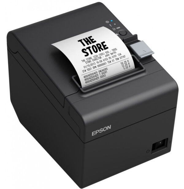 Imprimante EPSON ticket thermique EPSON TM-T20III Noire USB + Alim PS 180 + Câble AC + Câble USB (C31CH51011)