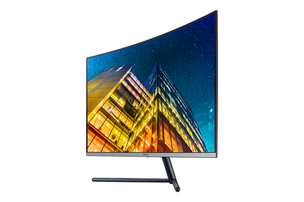 SAMSUNG moniteur 32" curved 4K 60Hz 3840x2160 Temps de réponse 4ms Noir 12M(LU32R590CWRXEN)