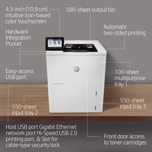 Imprimante LaserJet HP LJ PRO M612dn Monochrome Professionnel A4(7PS86A)