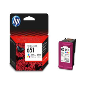 HP 651 Tri-color Original Ink Advantage Cartridge(C2P11AE)