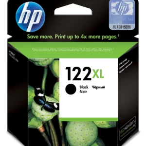 HP 122XL High Yield Black Original Ink Cartridge(CH563HE)