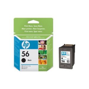 HP 56 Black Original Ink Cartridge(C6656AE)