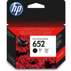 HP 652 Black Original Ink Advantage Cartridge(F6V25AE)