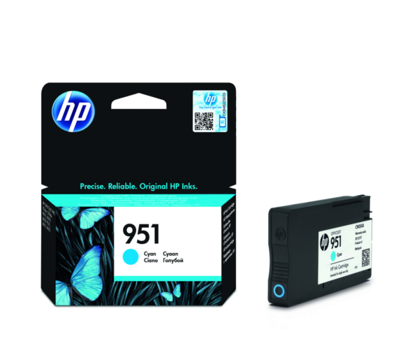 HP 951 Cyan Original Ink Cartridge(CN050AE)