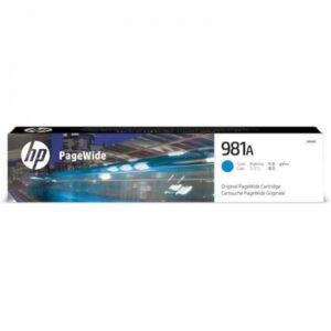 HP 981A Cyan Original PageWide Cartridge(J3M68A)