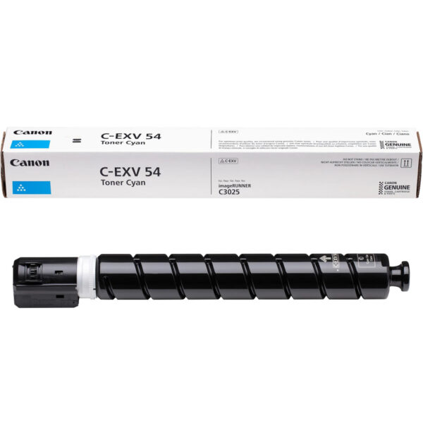 CANON C-EXV 54 Toner Cyan- Yield:15500 pages (1395C002AB)