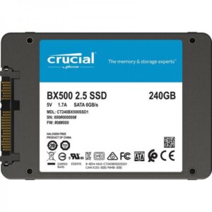 CRUCIAL BX500 BOX 240 GB SSD 2.5 (CT240BX500SSD1)