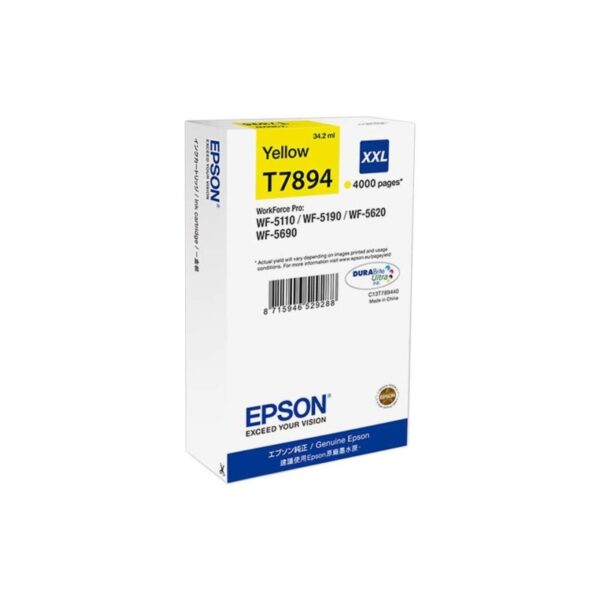 EPSON XXL Cartouche JAUNE (C13T789440)