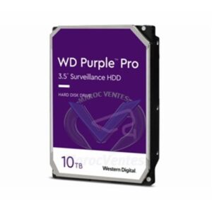 Disque dur WD 10TB Purple Pro,3.5" SATA 6GB/s 7200RPM (WD101PURP)