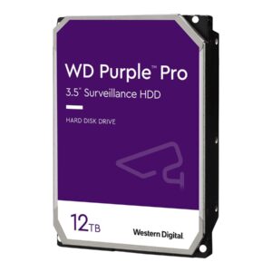 Disque dur WD 12TB Purple PRO ,3.5" SATA 6GB/s 7200RPM (WD121PURP)