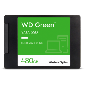 Disque SSD SATA WD Green™ au format 2,5"/7 mm (WDS480G3G0A)