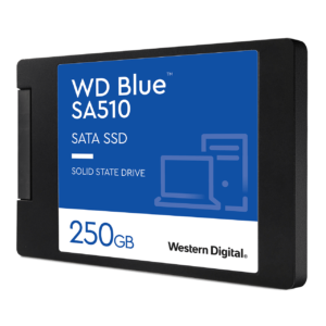 Disque SSD interne - 250 Go : Format 2.5", SATA 6Gb/s, Lecture : 555 Mo/s, Écriture : 440 Mo/s, Endurance SSD 100 TB (WDS250G3B0A)