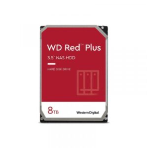 Disque dur WD 8TB Red NAS drive, 3.5" SATA 5400RPM (WD80EFBX)