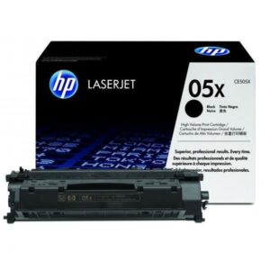 HP 05X High Yield Black Original LaserJet Toner Cartridge (CE505X)