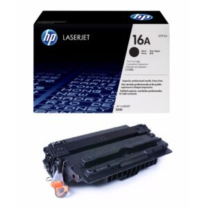 HP 16A Black Original LaserJet Toner Cartridge (Q7516A)