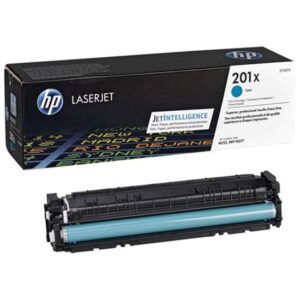 HP 201X High Yield Cyan Original LaserJet Toner Cartridge (CF401X)