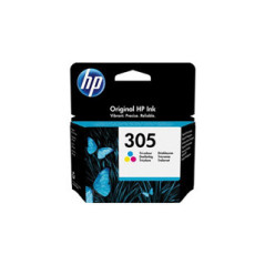 HP 305 Tri-color Original Ink Cartridge (3YM60AE)