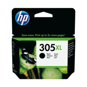 HP 305XL High Yield Black Original Ink Cartridge (3YM62AE)