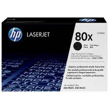 HP 80X High Yield Black Original LaserJet Toner Cartridge (CF280X)