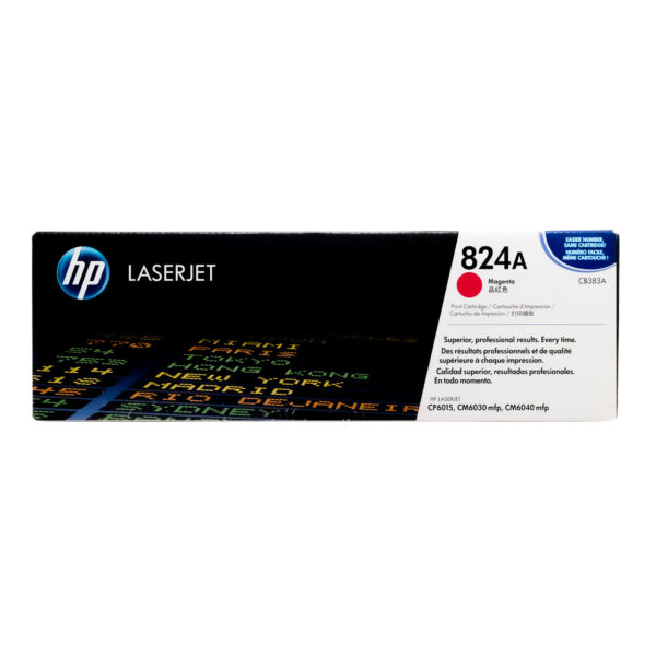 HP 824A Magenta Original LaserJet Toner Cartridge (CB383A)