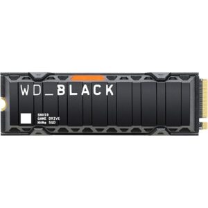 WESTERN DIGITAL SSD WD BLACK SN850 1 TO AVEC DISSIPATEUR (WDS100T1XHE)