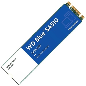 Western Digital 500GB WD Blue SA510 SATA Internal Solid State Drive SSD - SATA III 6 Gb/s, M.2 2280, Up to 560 MB/s -(WDS500G3B0B)