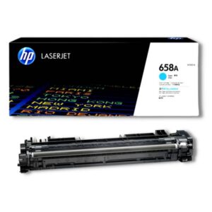 HP 658A Cyan LaserJet Toner Cartridge (W2001A)