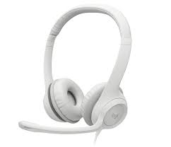 LOGITECH Corded Headset H390 - WHITE - USB(981-001286)