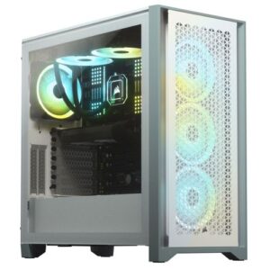 BOITIER CORSAIR GAMING 4000D CC-9011201-WW WHITE(CC-9011201-WW)